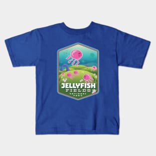 Jellyfish Fields National Park Kids T-Shirt